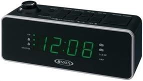 img 1 attached to 🌞 Enhance Your Mornings with the JENSEN JCR-235 Dual Alarm Projection Clock Radio