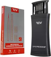 🔧 vvivid rev 22-piece precision screwdriver repair kit - ultimate multipurpose precision toolkit logo
