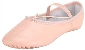 img 1 attached to 🩰 Leather Split Sole Ballet Dance Slipper with BAYSA Brand - Optimized for Toddlers and Little Kids