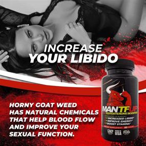 img 2 attached to 💪 Dynamism Labs MANTFUP Testosterone Booster for Men - Natural Enhancement to Amplify Sexual Health, Libido, Stamina & Energy - Vegan Formula with Horny Goat Weed - Made in the USA (1 Month Supply, 60 Caplets)