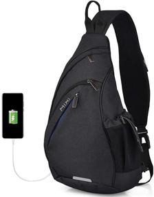 img 4 attached to Shoulder Multi Pocket Crossbody Lightweight Daypacks 19