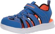 👟 skechers c flex sandal 2.0 heat medium boys' shoes - непревзойденный комфорт и стиль для активных детей. логотип