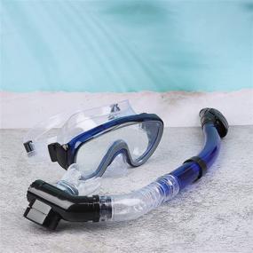 img 1 attached to JETTINGBUY Anti Fog Tempered Snorkeling Swimming
