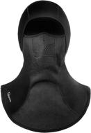 ❄️ -10°f to 50°f windproof & warm fleece balaclava: water-resistant thermal ski mask (unisex) logo