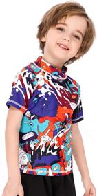 img 3 attached to 👕 UPF 50+ Rashguard Swim Shirt for Boys, Ages 2-8 - Childlike Me