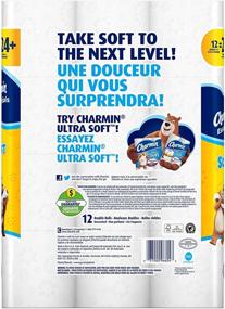 img 3 attached to Charmin Essentials Soft: Сумка с 12 двойными рулонами – эквивалент 24 обычным рулонам