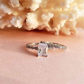 img 2 attached to Sterling Marquise Milgrain Accented Solitaire