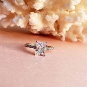img 3 attached to Sterling Marquise Milgrain Accented Solitaire
