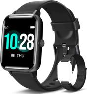 🌟 blackview smartwatch for android and ios phones - all-day activity tracker with heart rate sleep monitor, 1.3" full touch screen, 5atm waterproof pedometer - smartwatch for men and women логотип