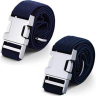 👦 welrog boys' accessories: elastic adjustable toddler belts for comfortable and secure fit logo