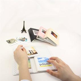 img 2 attached to Wogozan Fujifilm Instax Square Photo Album for SQ1 SQ20 SQ10 SQ6 SP-3 Instant Film Camera (64 Photos)(3.39x2.83 Inch) - Black