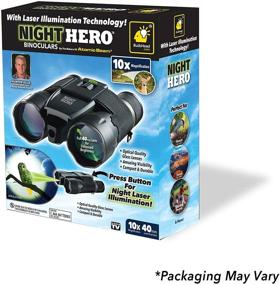 img 3 attached to 🔭 Atomic Beam Night Hero Binoculars by BulbHead: Official As Seen On TV, Reveal Objects 150-Yards Away with Full Range Adjustments, 10x Magnification, Water-Resistant