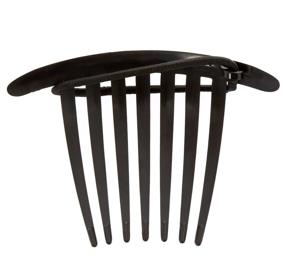 img 1 attached to 🏾 Localoc Style Bandette Comb - Perfect for Effortless and Sleek Hairstyles (Black)