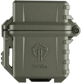 img 4 attached to 🔥 Thyrm PyroVault Lighter Armor - Zippo Classic Fluid Inserts Compatible (Olive Drab) - Improved SEO