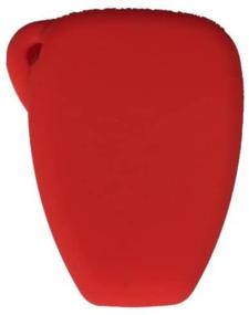 img 2 attached to 2006 2007 MITSUBISHI Silicone Rubber Keyless Entry Remote Key Fob Case Skin Cover Protector in Red