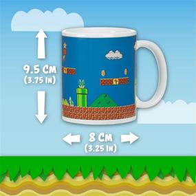 img 2 attached to 🎮 Collectors Edition Paladone Super Mario Brothers Heat Changing Ceramic Coffee Mug: A Gamer's Delight!