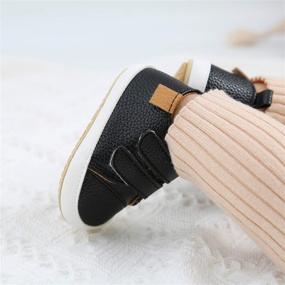 img 3 attached to 👶 TAREYKA Infant Baby Sneakers: Soft, Anti-Slip, and Stylish Outdoor Walker Shoes for Boys and Girls