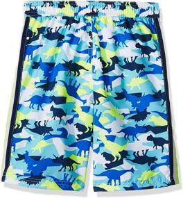 img 1 attached to iXtreme Boys' Printed Swim Trunks - Perfect for Little Swimmers