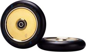 img 2 attached to 🛴 Pro Stunt Scooter Wheel 120mm Hollow Wheels with ABEC 9 Bearings for MGP/Razor/Lucky/Envy/Vokul Scooter - GRAVITI [1 Pair, 2pcs]