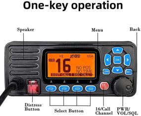 img 1 attached to 📻 Retevis RA27 Marine Radio: GPS, DSC, Waterproof Two Way, NOAA Weather, Ship to Shore – Ideal for Boats (1 Pack)