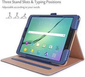 img 2 attached to 📱 ProCase Galaxy Tab S3 9.7 Case - Navy | Multiple Viewing Angles, Document Card Pocket