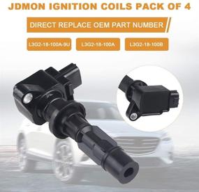img 3 attached to JDMON Compatible Ignition Coils L3G218100A