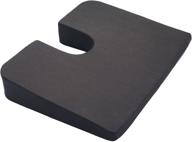 enhance comfort and support with kölbs cushions premium orthopedic coccyx foam cushion in black logo