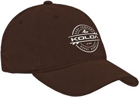 img 1 attached to Koloa Surf Classic Cotton Dad Hats: Low Profile Adjustable Caps in 42 Vibrant Colors