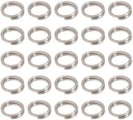 🔗 seo-optimized: pandahall elite 290 pieces 5mm 16-gauge 304 stainless steel split rings - double loop jump rings for earrings, bracelets, necklaces - diy jewelry crafting supplies logo