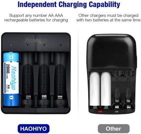 img 3 attached to HAOHIYO USB AAA Battery Charger