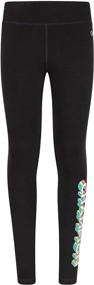 img 4 attached to Champion Heritage Girls Legging Large - Perfect Active Apparel for Girls' Clothing