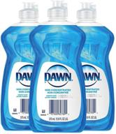 🍽️ dawn non concentrated original dishwashing liquid 12.6oz - pack of 3 logo