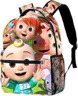 cocomelon student backpacks lightweight daypacks backpacks in casual daypacks logo