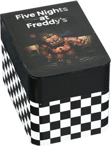 img 1 attached to Забавные многоцветные наручные часы Five Nights at Freddy's с аналоговым кварцевым механизмом и пластиковым ремешком - модель FNF8000AZ.