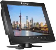 🖥️ eyoyo s801c: compact 8 inch hdmi bnc vga monitor with 1024x768 4:3 display and powerbank support logo