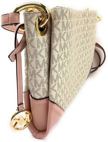 img 1 attached to 👜 Michael Kors Nicole Crossbody Bag with Multiple Compartments - Women's Handbags & Wallets