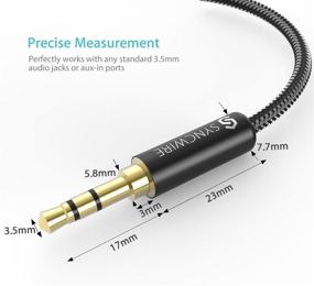 img 1 attached to 🎧 Syncwire Braided Aux Adapter Headphones