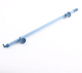 img 1 attached to 🐠 uxcell 28-inch Blue Bubble Wall Air Stone Suction Cup Curtain Tube for Aquarium Fish Tank