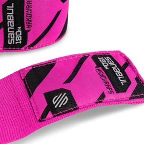 img 2 attached to 🥊 Enhanced SEO: Sanabul Elastic Pro 180-inch Handwraps Ideal for Boxing, Kickboxing, Muay Thai, MMA