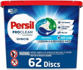 img 4 attached to 🧺 Persil Discs HE Laundry Detergent Pacs, Original Scent, High Efficiency Compatible, 62 Count