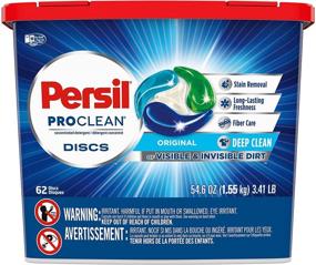 img 2 attached to 🧺 Persil Discs HE Laundry Detergent Pacs, Original Scent, High Efficiency Compatible, 62 Count