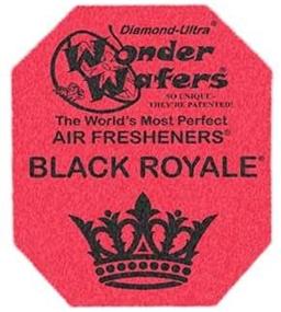 img 1 attached to 🚗 Wonder Wafers 25 CT Black Royale Air Fresheners: Long-Lasting Fragrance in Individually Wrapped Packs