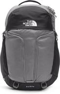 🎒 stylish and durable: north face surge heather black backpacks for the urban explorer logo