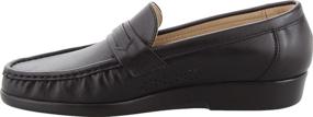 img 3 attached to SAS Mens Ace Loafers Black