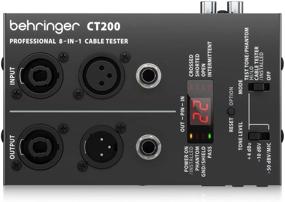 img 4 attached to 🔌 BEHRINGER CT200 Cable Tester with Microprocessor Control