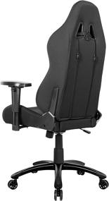 img 1 attached to AKRacing EX Wide Gaming Chair BLACK Furniture for Game & Recreation Room Furniture