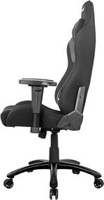 img 2 attached to AKRacing EX Wide Gaming Chair BLACK Furniture for Game & Recreation Room Furniture