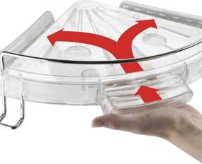 img 3 attached to 🚿 Organize Your Shower with OXO Good Grips Press-Sure Corner Shower Caddy