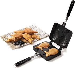 img 3 attached to Taiyaki Pan Shaped Waffle Silicone