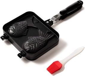 img 4 attached to Taiyaki Pan Shaped Waffle Silicone